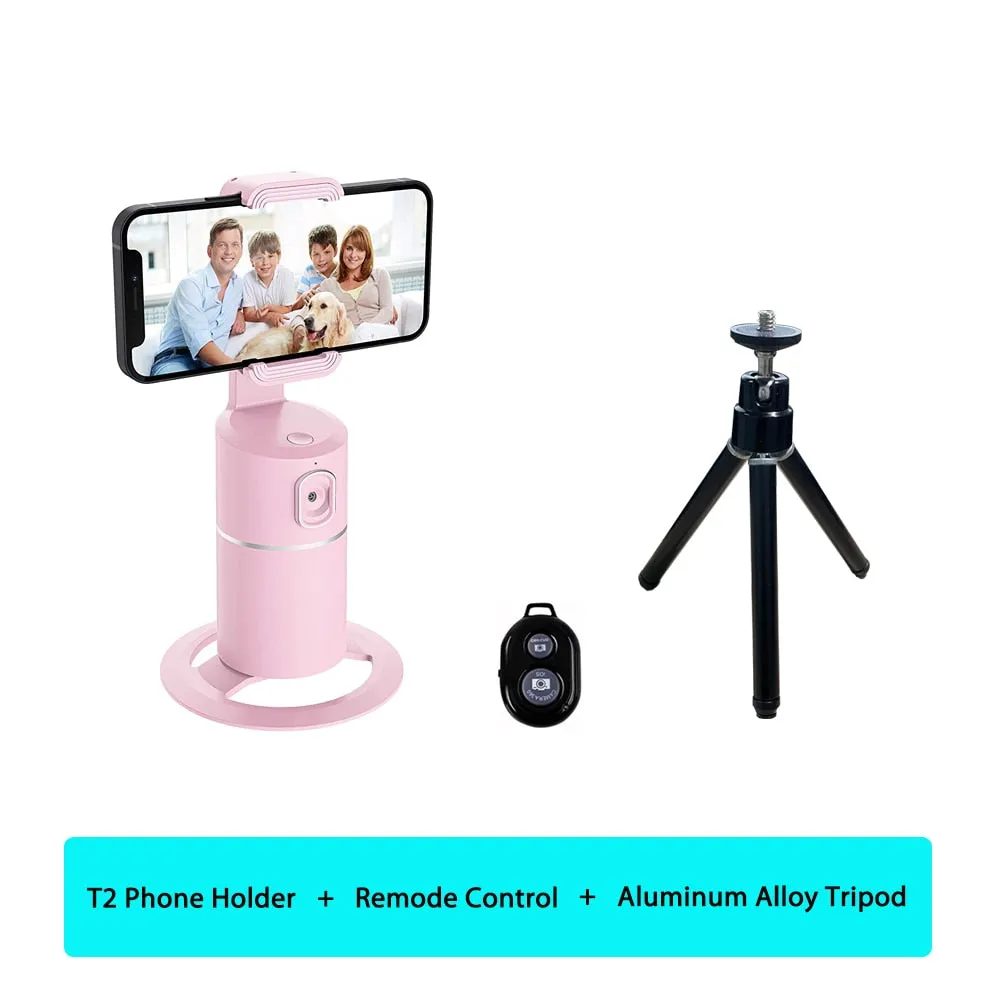 Selfie Tracking Motion Tracking Phone Holder - 360° Rotation