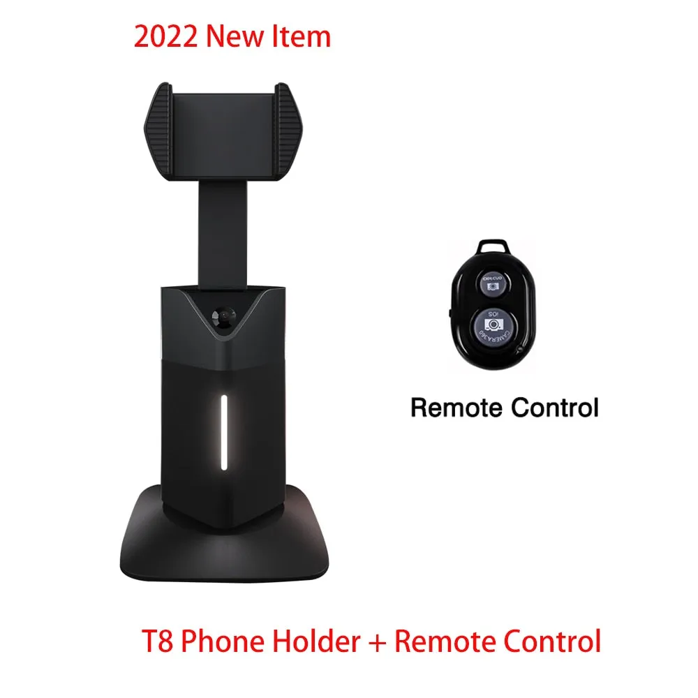 Selfie Tracking Motion Tracking Phone Holder - 360° Rotation