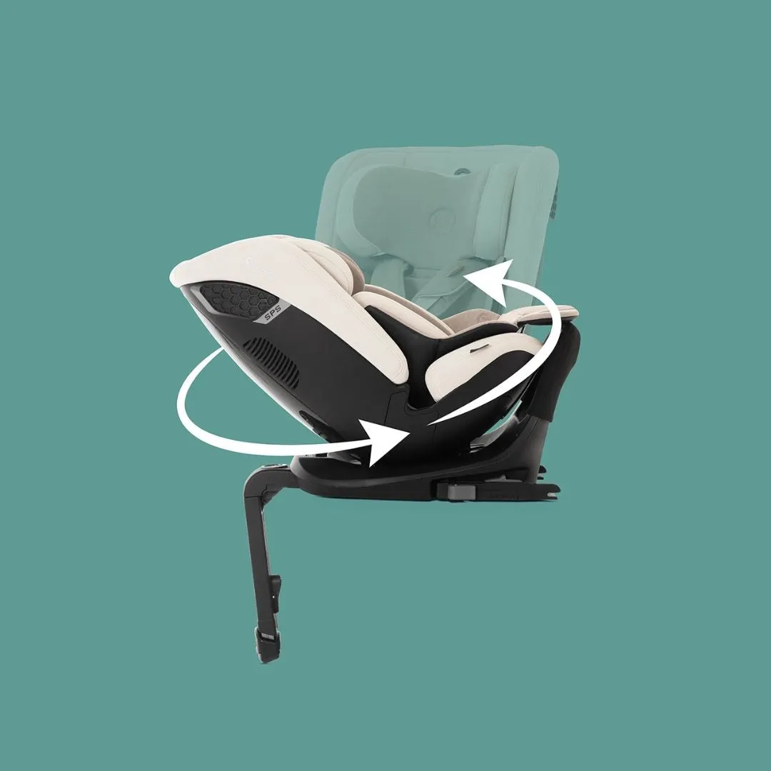 Silver Cross Motion2 All Size 360 Car Seat - Almond **PRE-ORDER, DECEMBER DELIVERY**