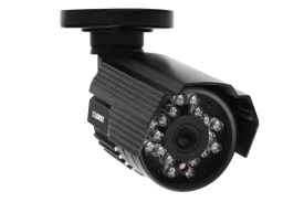 Super resolution security camera with audio