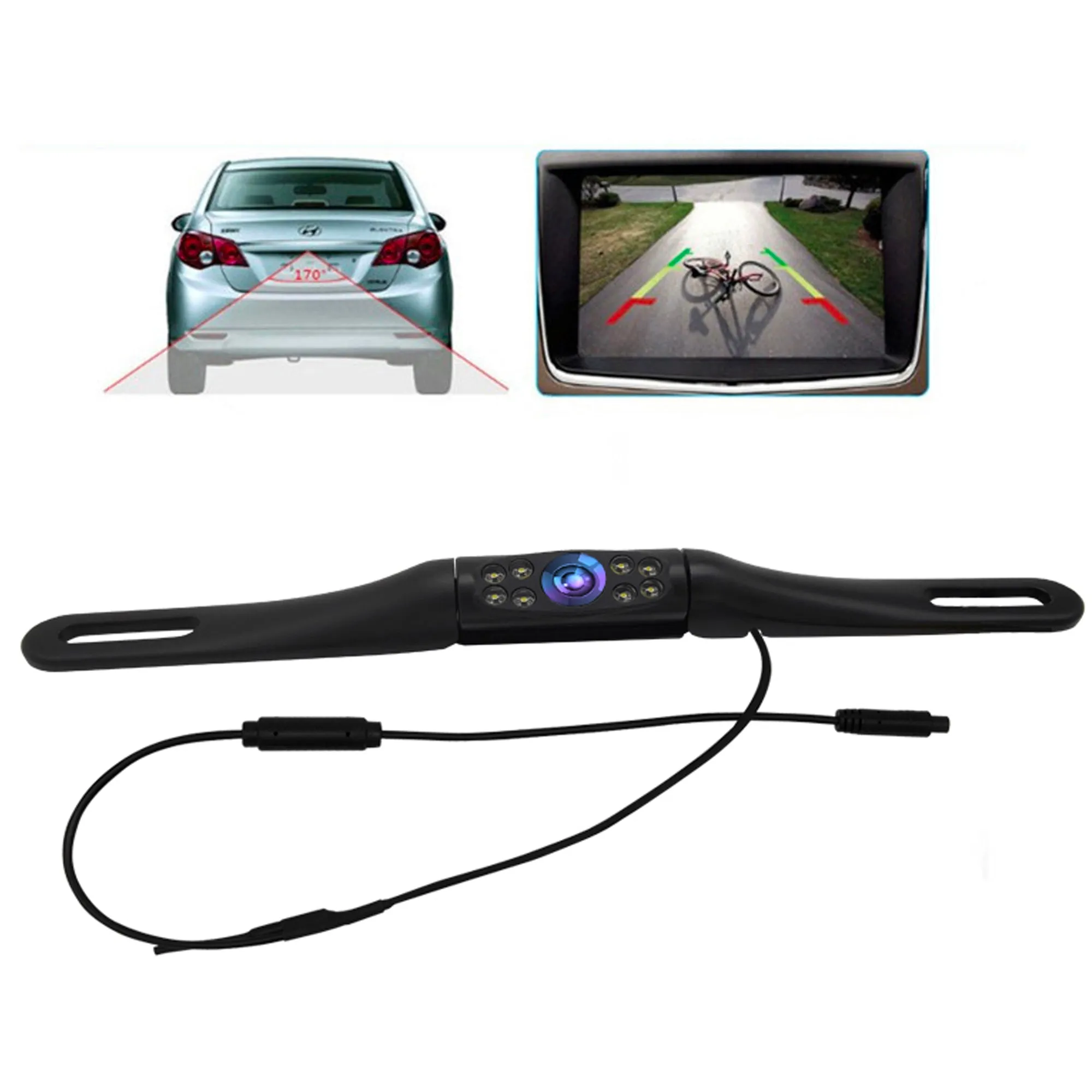 Top Dawg 2nd Gen WiFi License Plate Backup Camera