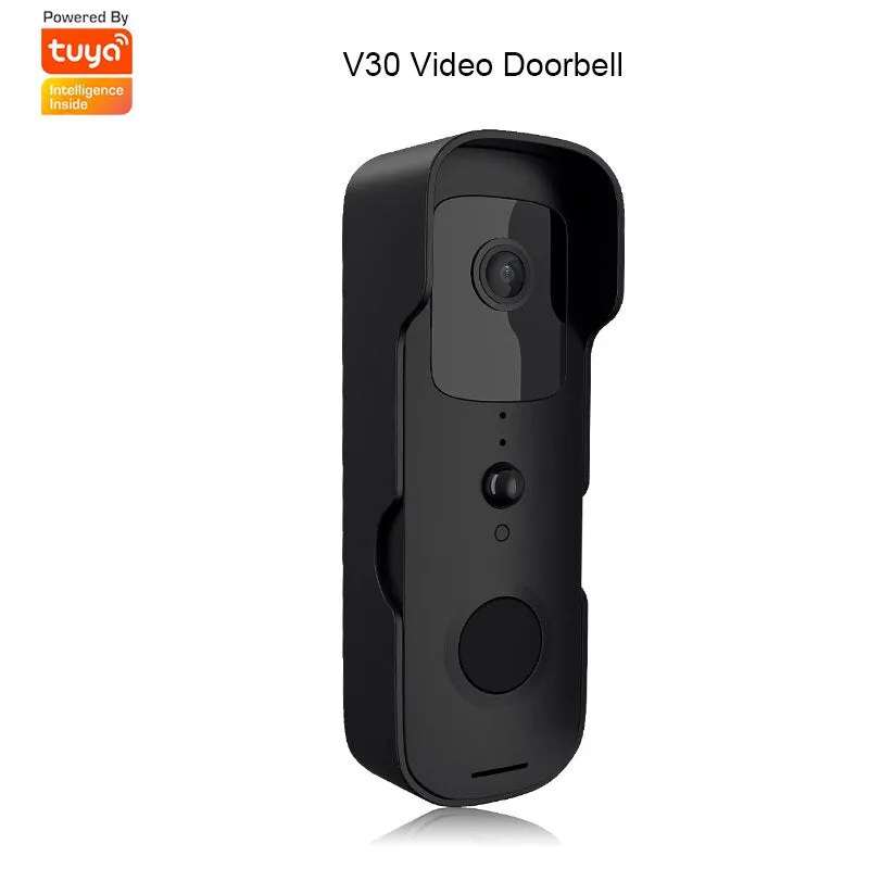 Tuya Smart Wireless Video Doorbell Digital Visual Intercom WIFI Door Bell Waterproof Electronic Doorman Home Security Camera