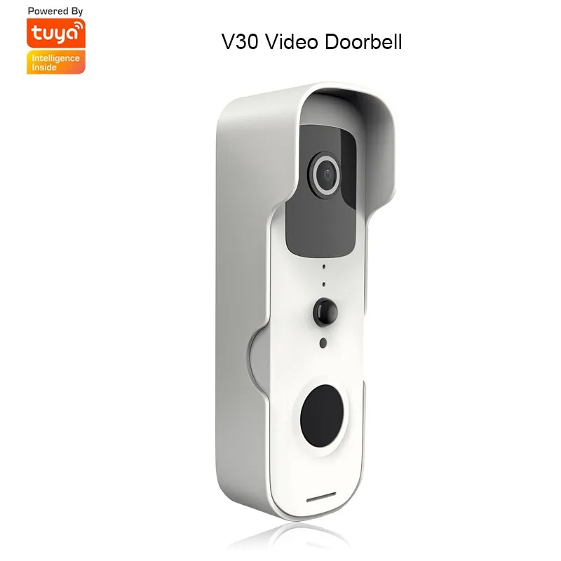 Tuya Smart Wireless Video Doorbell Digital Visual Intercom WIFI Door Bell Waterproof Electronic Doorman Home Security Camera