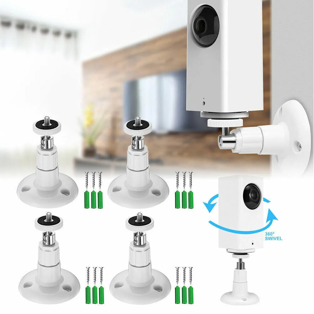 US 4-8 Camera Wall Mount Holder Stand Adjustable Indoor/Outdoor Security System