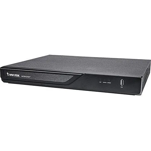 VIVOTEK ND9425P 16-Channel H.265 Embedded PoE NVR, HDD Not Included