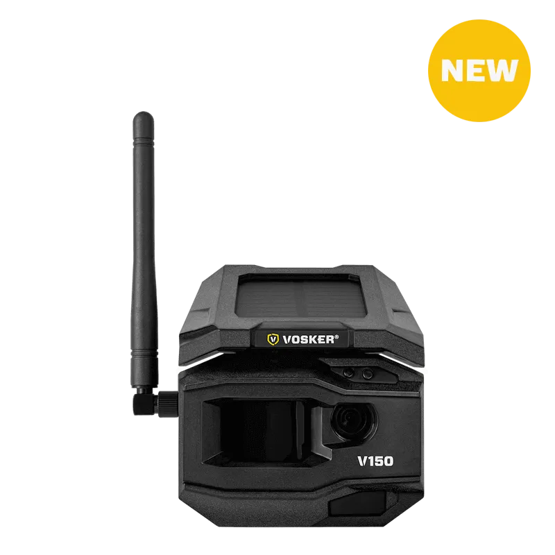 Vosker V150 – Solar Powered LTE Cellular Outdoor Security Camera