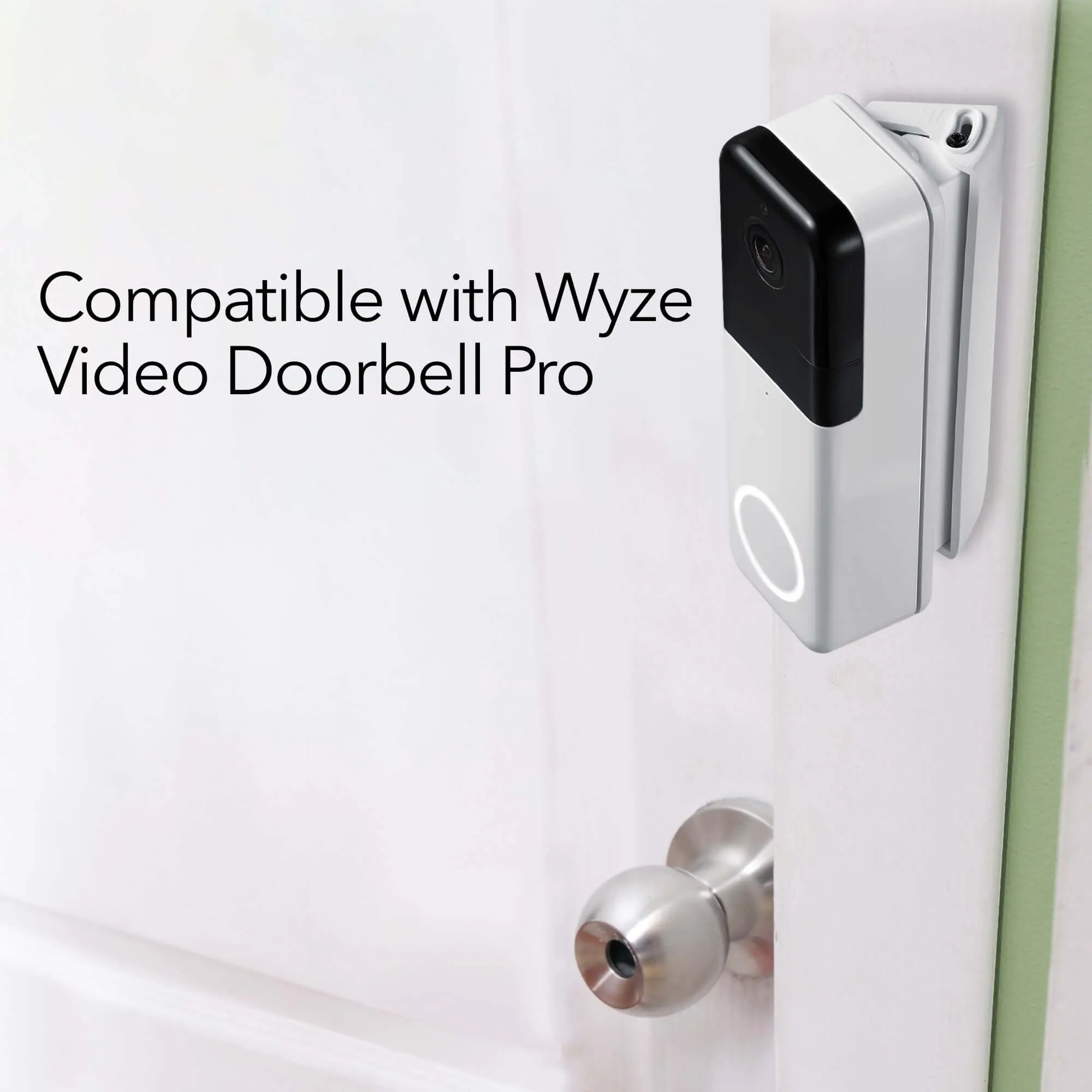 Wasserstein Horizontal Wedge Mount for Wyze Video Doorbell Pro