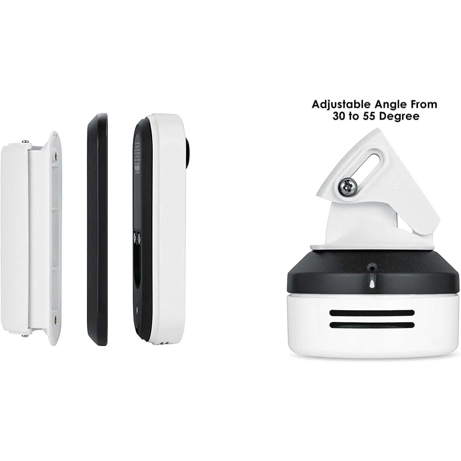 Wasserstein Horizontal Wedge Wall Mount for Arlo Essential Wired Video Doorbell