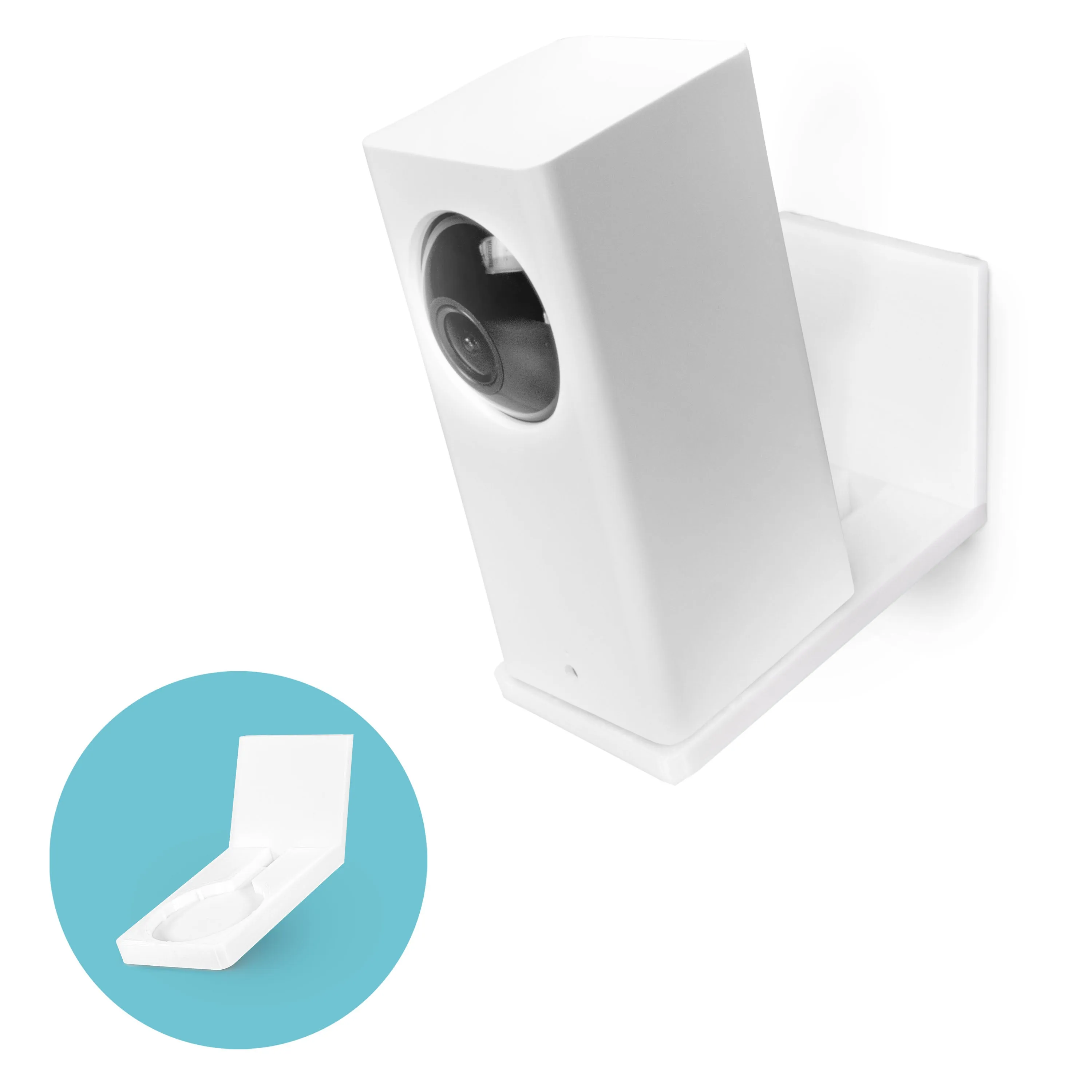 Wyze Cam Pan Tilted Adhesive Mount - V1 & V2 Compatible