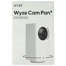 Wyze Cam Pan v2 1080p Pan/Tilt/Zoom Wi-Fi Indoor Smart Home Camera - White